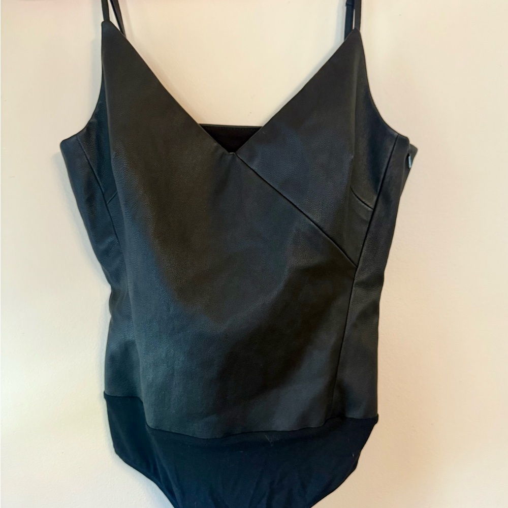 Cami NYC Sleek Black Bodysuit